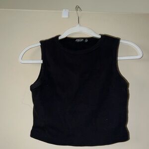 Nasty Gal Black Crop Top